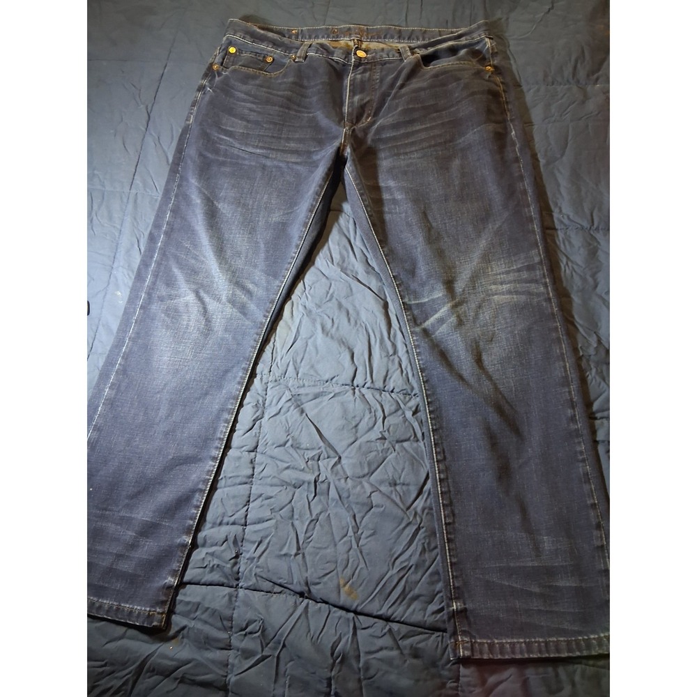 Chip & Pepper Men's‎ Jeans 38x30 Ike Slim Straight Distressed Blue Wash